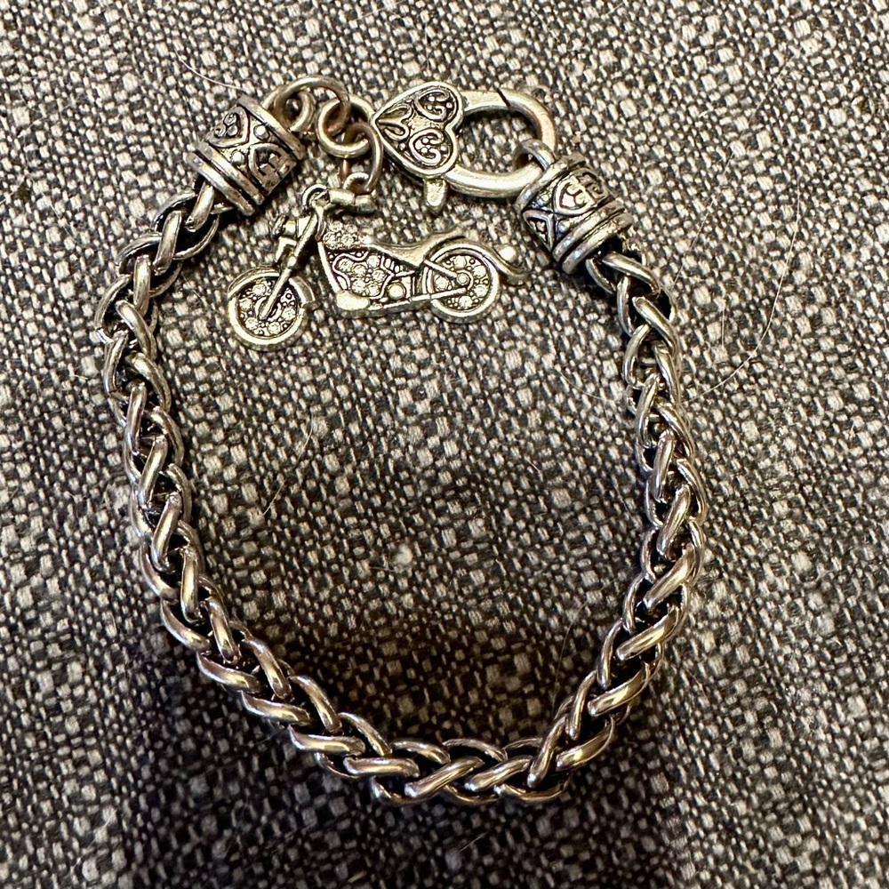Motorcycle Charm Bracelet.